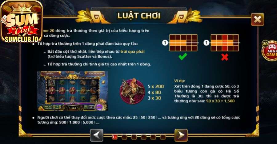 Bỏ thông thông tin trò chơi dễ dẫn vi phạm quy định đặt cược